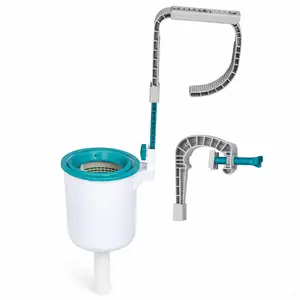 Bestway Flowclear Wall Mounted Automatic Swimming Pool Surface Skimmer, White Bestway Flowclear Wall Mounted Automatic Swimming Pool Surface Skimmer, White