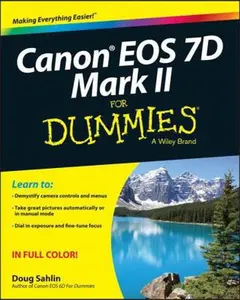 USED-Canon EOS 7d Mark II for Dummies by Sahlin, Doug (Paperback)