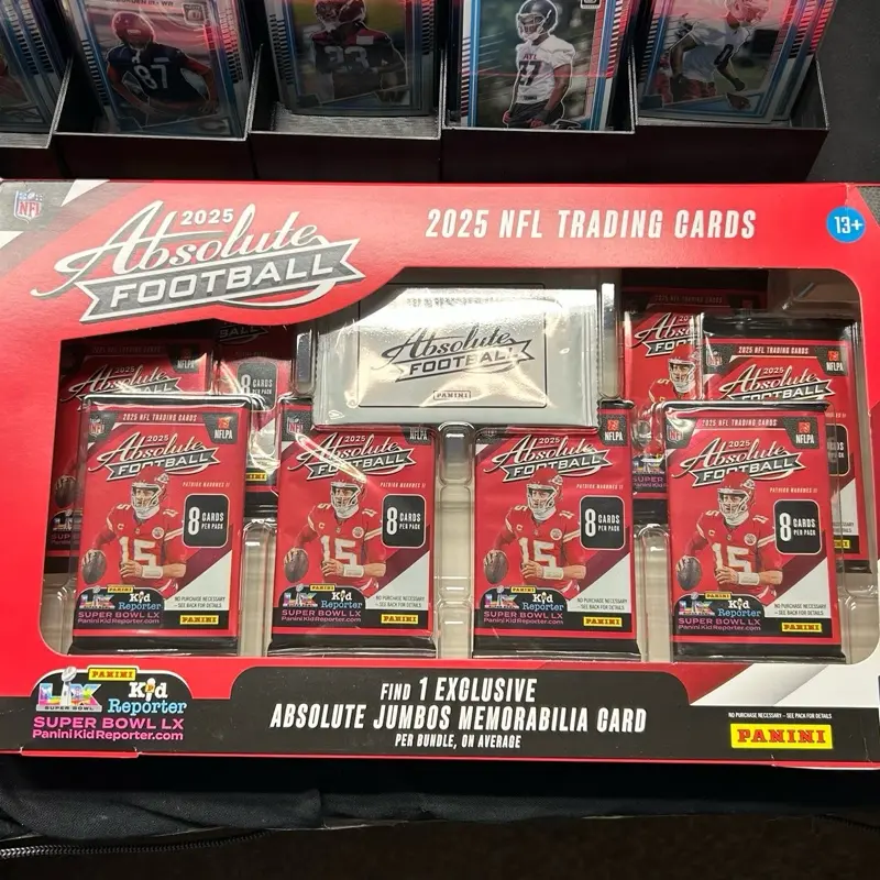 (1 box) 2025 absolute bundle box - 9 packs (1 box) 2025 absolute bundle box - 9 packs