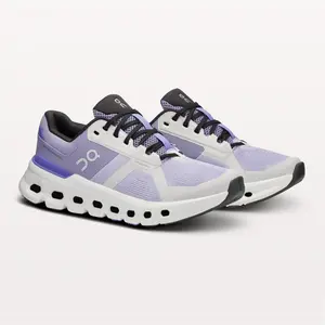 On Women's Cloudrunner 2 Running Shoes, Nimbus & Blueberry - Full Size