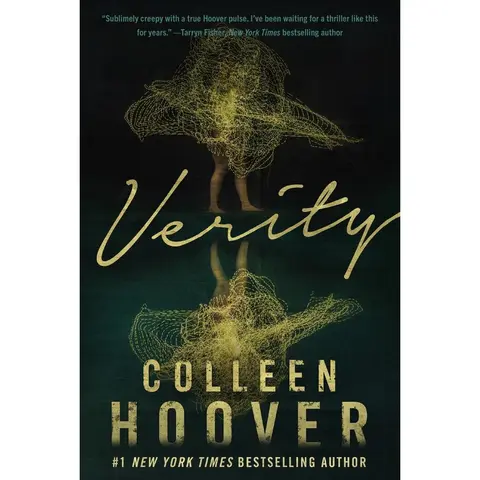 Used Literature Book - Verity by Colleen Hoover (Paperback, English, 0.8lb, Grand Central Publishing) - #1 New York Times Best Selling Novel, Riveting and Unexpected, Inspiration for Major Motion Picture