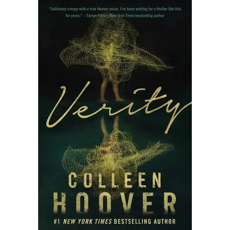 Used Literature Book - Verity by Colleen Hoover (Paperback, English, 0.8lb, Grand Central Publishing) - #1 New York Times Best Selling Novel, Riveting and Unexpected, Inspiration for Major Motion Picture