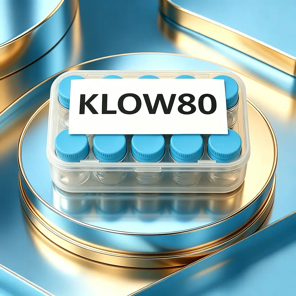 (Order Prepayment, Consultation Form Required) DIY Skincare Accessory Compatible with  KLOW80 Models, Disposable Sterile Dissolving Water Beauty Prep Tool