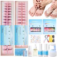 Summer Pretty-S-Square-PINK-Kit-w/UV Lamp-Hand&Toe