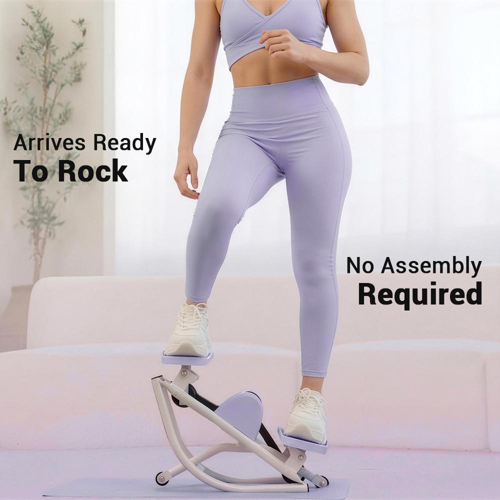 Umay Rocking Stepper Side Sepper Machine for Home Workout, The All-in-One Stepper for Office - 265LB Capacity