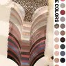 Women's Seamless Triangle Low Waist Panties, Leopard and Solid Colors, Comfortable Breathable Fabric, Slim-Fit, All Seasons, 5/6/10/21 Pcs Set