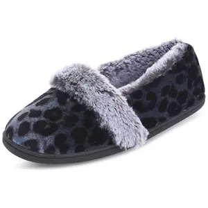 Women's Roxy Leopard Closed-Back Slippers