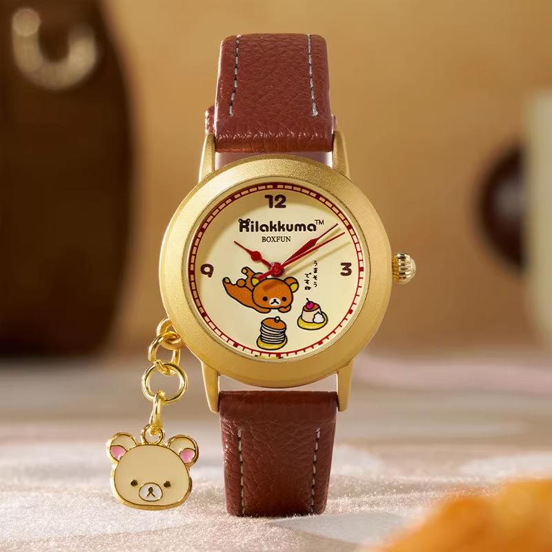 MINISO Rilakkuma Gulu Gulu Moment Series Wristband Watch Blind Box | Trendy Fashion Gift for Friends & Perfect Holiday Present & Holiday Surprise