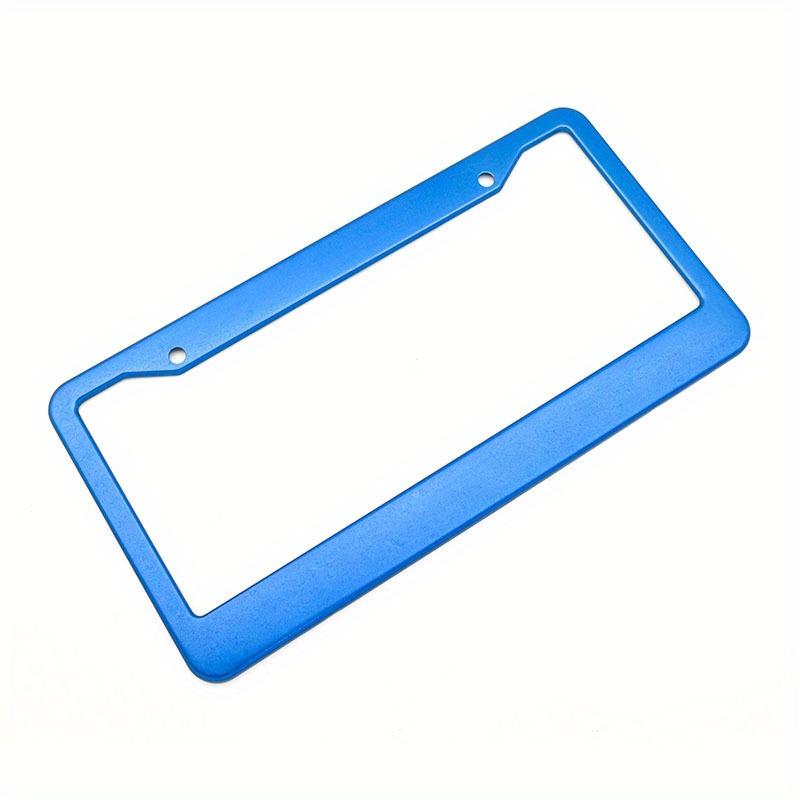 US Standard Aluminum Alloy Black American American Car License Plate Frame Cross-border License Plate Frame Car Modification To Adapt To UV Craft