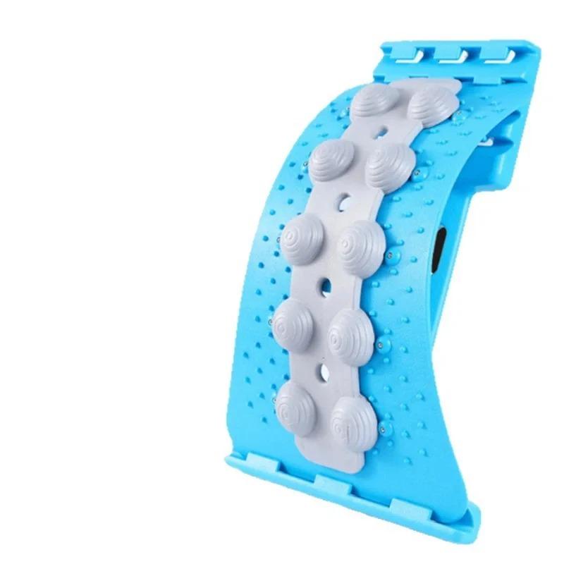 Lumbar Spine Relaxer Stretching Slim Shoulder Thin Back Yoga Spine Correction Hunchback Relaxation Massager Waist Support Lumbar Back #Gifts
