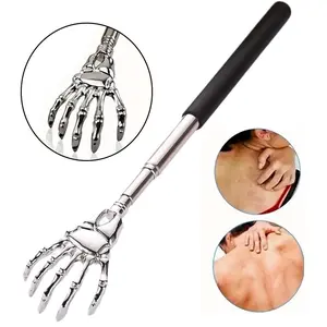 Skeleton Hand Back Scratcher: Extendable, Collapsible & Spooky Fun – Reach Every Itchy Spot Effortlessly with Long-Reach Relief for Your Back, Shoulders & Hard-to-Reach Areas