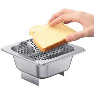 304 Stainless Steel Butter Spreader Wheel, Spreads Butter Evenly for Breakfast/Camping/Picnics, Hold 3 Sticks of Butters of Butter Roller Saver