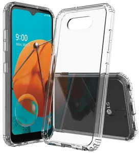 Case for LG Fortune 3, Clear [Aquaflex] Transparent Flexible TPU [Shock Absorbing] Cover for LG Fortune 3, Risio 4 (2020)