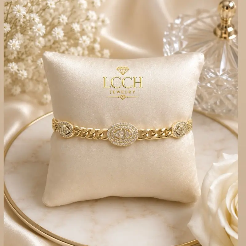 #26  - High-quality 14k gold-plated bracelet