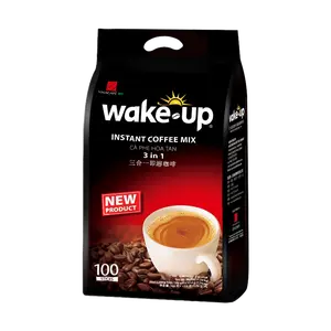 Wake up Instant Coffee Mix 3 in 1,100 sticks 6 oz