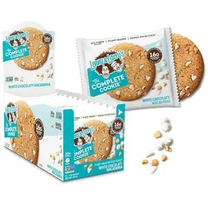 Lenny & Larry's The Complete Cookie, White Chocolate Macadamia, 12 Cookies, 4 oz (113 g) Each
