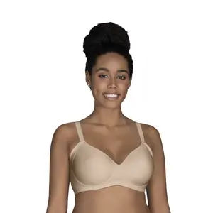 Vanity Fair Womens Beauty Back Full Figure Wirefree Extended Side and Back Smoother Bra