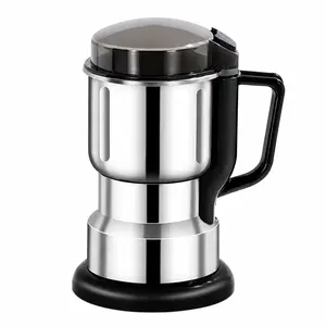 （Large）Electric 2-in-1Moltifunctional electric grinder high- power coffee grinding tool,multifunctional food-grade fast-grinding electric coffee and grain grinder,Gift Espresso Maker Espresso Machine Coffee and Seasoning Grinder,  Quiet Motor Design