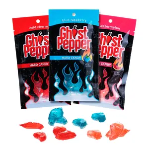 Ghost Pepper Hard Candy - Spicy Hard Candy with Real Ghost Pepper Heat