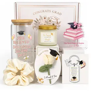 Graduation Gift for Her 2026, College High School Graduation Gifts, Class of 2026 Graduation Gift Box Set for Girls Women Daughter Sister Best Friend, Pink Grad Gifts