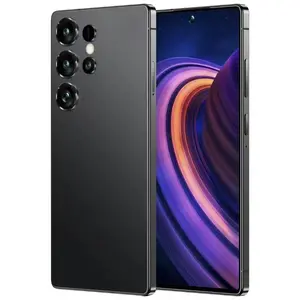 S25 Ultra Unlocked 5G Android 14 Smartphone.12GB+512GB,6.99" HD Display,68MP+108MPCam,7800mAh, Dual Card, Built-in Pen, FaceUnlock, , Case & Protector