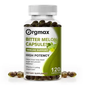 Bitter Melon Extract Softgels 2500mg Herb Supplement Blood Health, Blood Sugar Support, Immune Support, Lower Blood Sugar