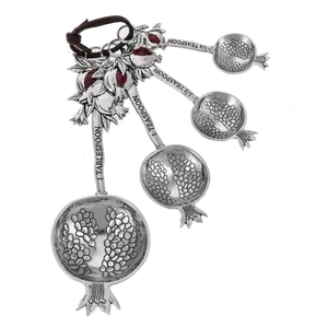 Pomegranate Blessings Measuring Spoons - 4pc Set