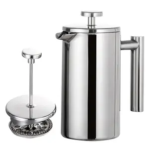Double-Walled Stainless Steel French Press