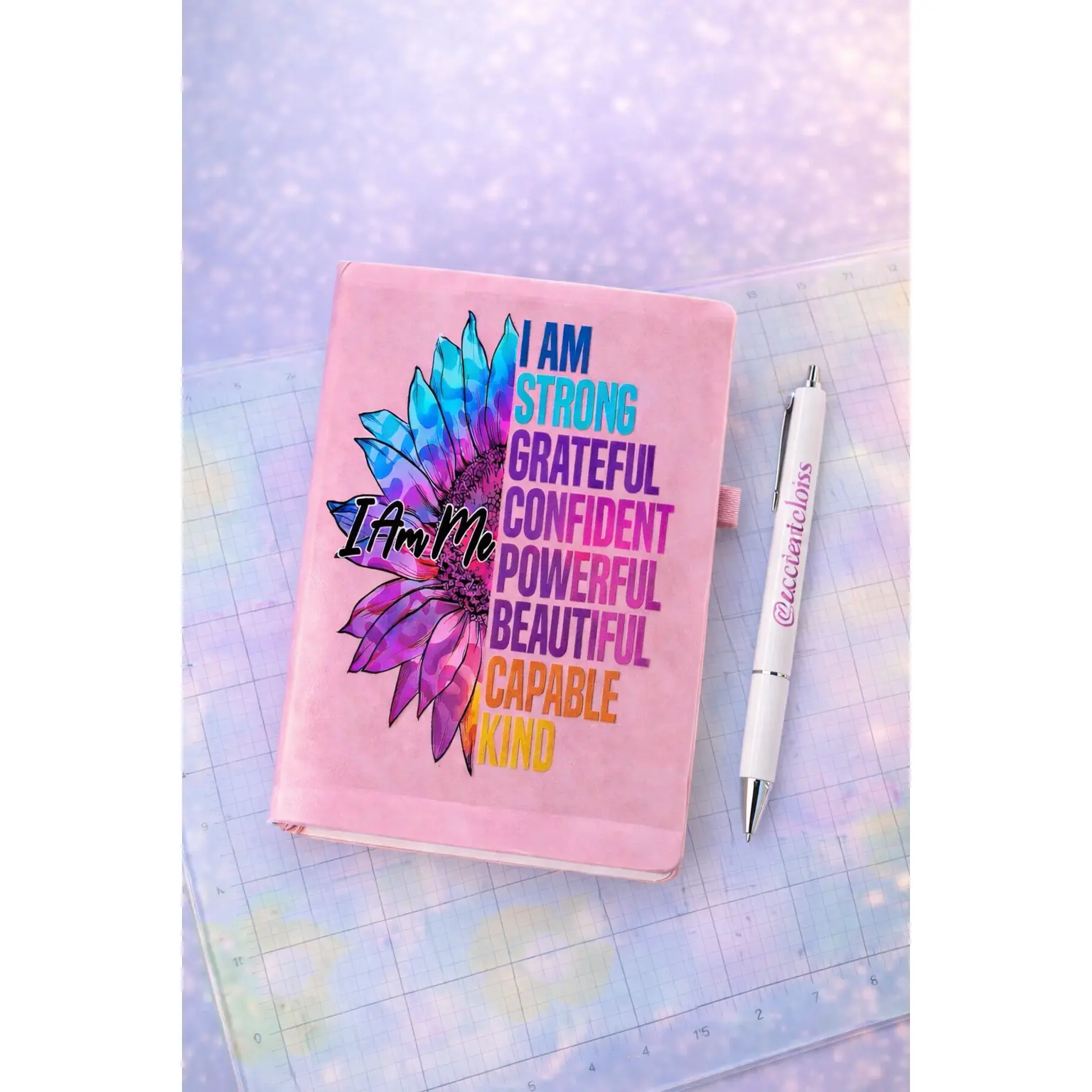 Journal Motivacional “I Am” – Diario de Afirmaciones y Amor Propio