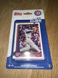 Topps 2025 Chicago Cubs blister 17 MLB Baseball Crow-Armstrong, Happ