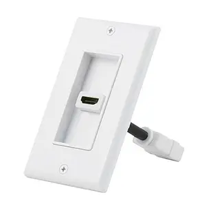 CMPLE  HDMI Wall Plate with 4 inches Extension cable