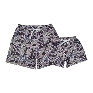 S0323-Ultimate Camo Adult and Kids Swim Trunks! Quick-Dry & Super Comfy �C Perfect for Summer Adventures