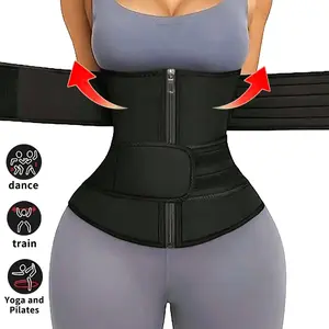 Women's Sports Waist Trainer Belt, Abdominal and Waist Shaper, Supportive Belly Band, Workout Waist Belt, Slimming Corset, Yoga Running Waistband, Fitness Waist Trainer