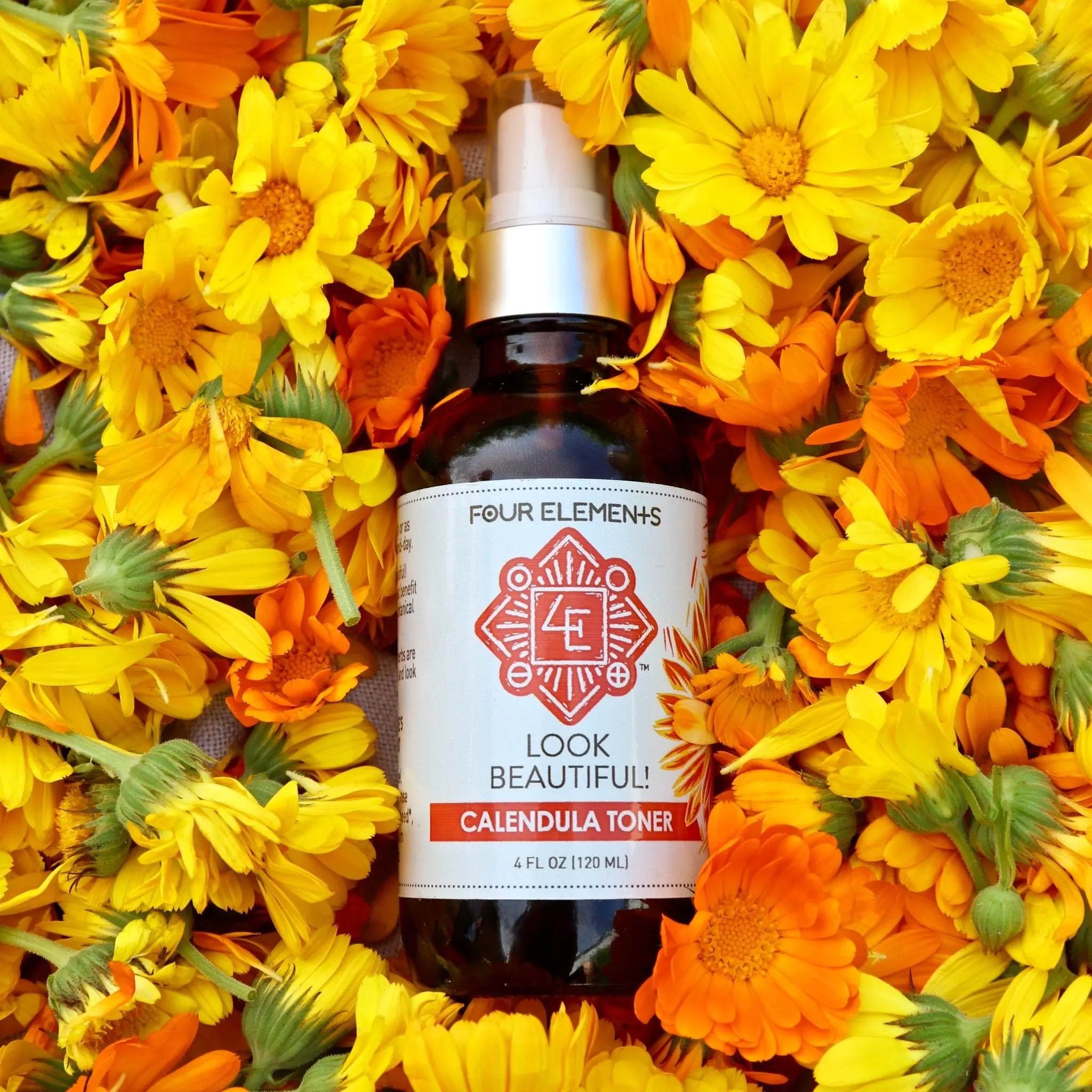 Look Beautiful! Calendula Toner - 4 oz