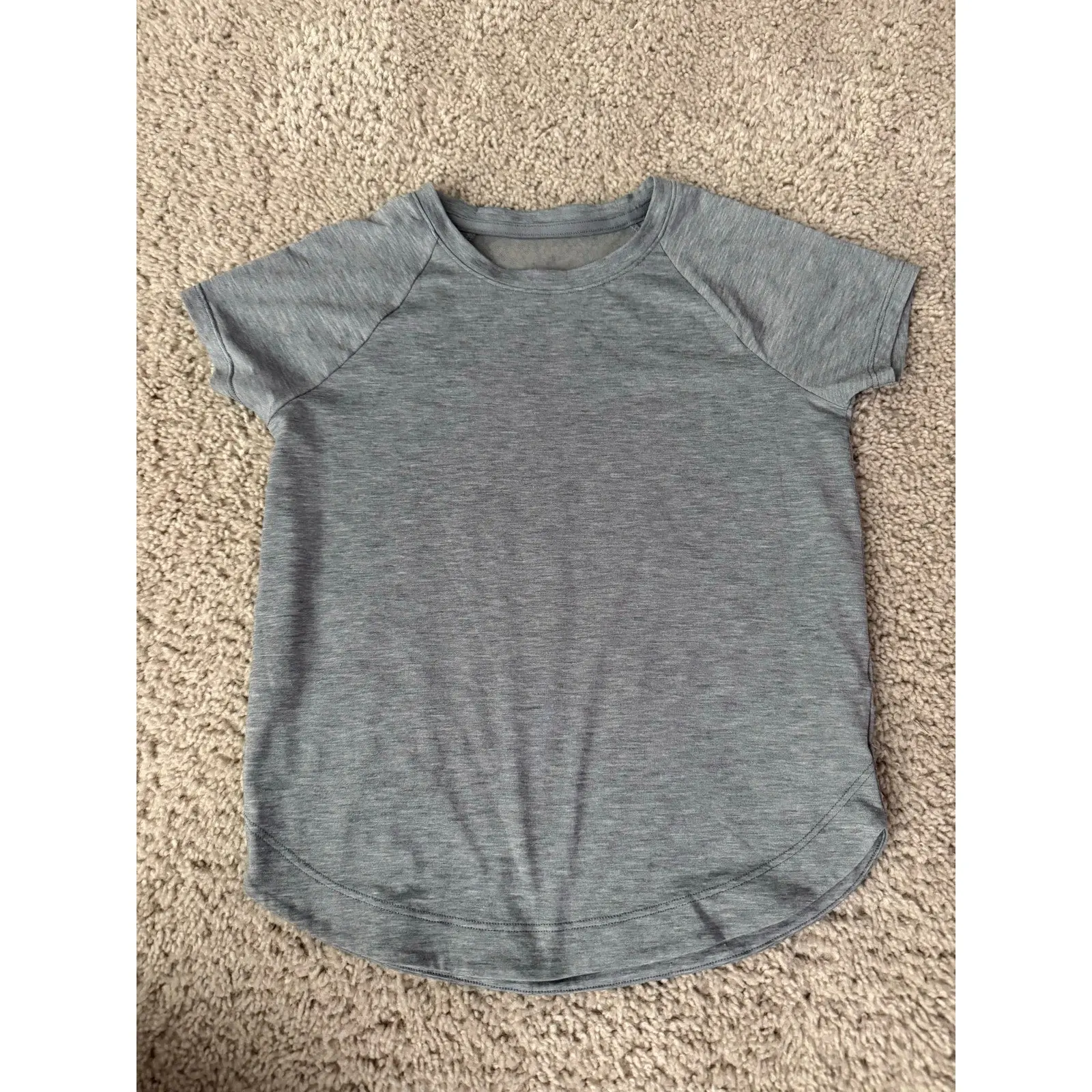 Athleta Girl grey tee-7 S