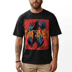 Vintage Caifanes Y Caíste Mexican Rock T Shirt Sweatshirt Hoodie Unisex Casual Streetwear Trendy Top for Men for Women, Perfect Idea