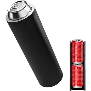 Double Tactical Reload Can Holder-Ultra Chill System, Tactical Reload Koozie, Assault Tactical Insulation Sleeve It Can Fill Two 12-Ounce Cans, Double Can Koozie, Suitable for Beer and Soda