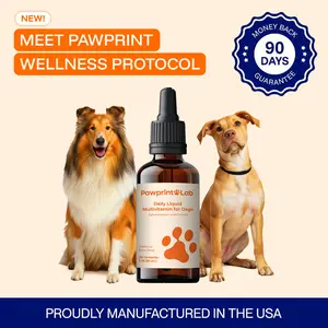 Pawprint Lab Science-Backed Dog Wellness Liquid Multivitamin