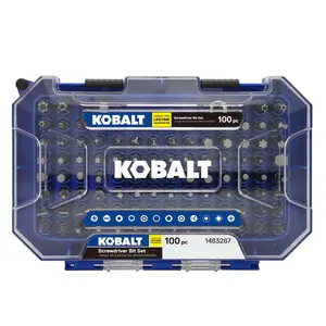 Kobalt 1-in Screwdriver Bit Set (100-Piece) Kobalt 1-in Screwdriver Bit Set (100-Piece)