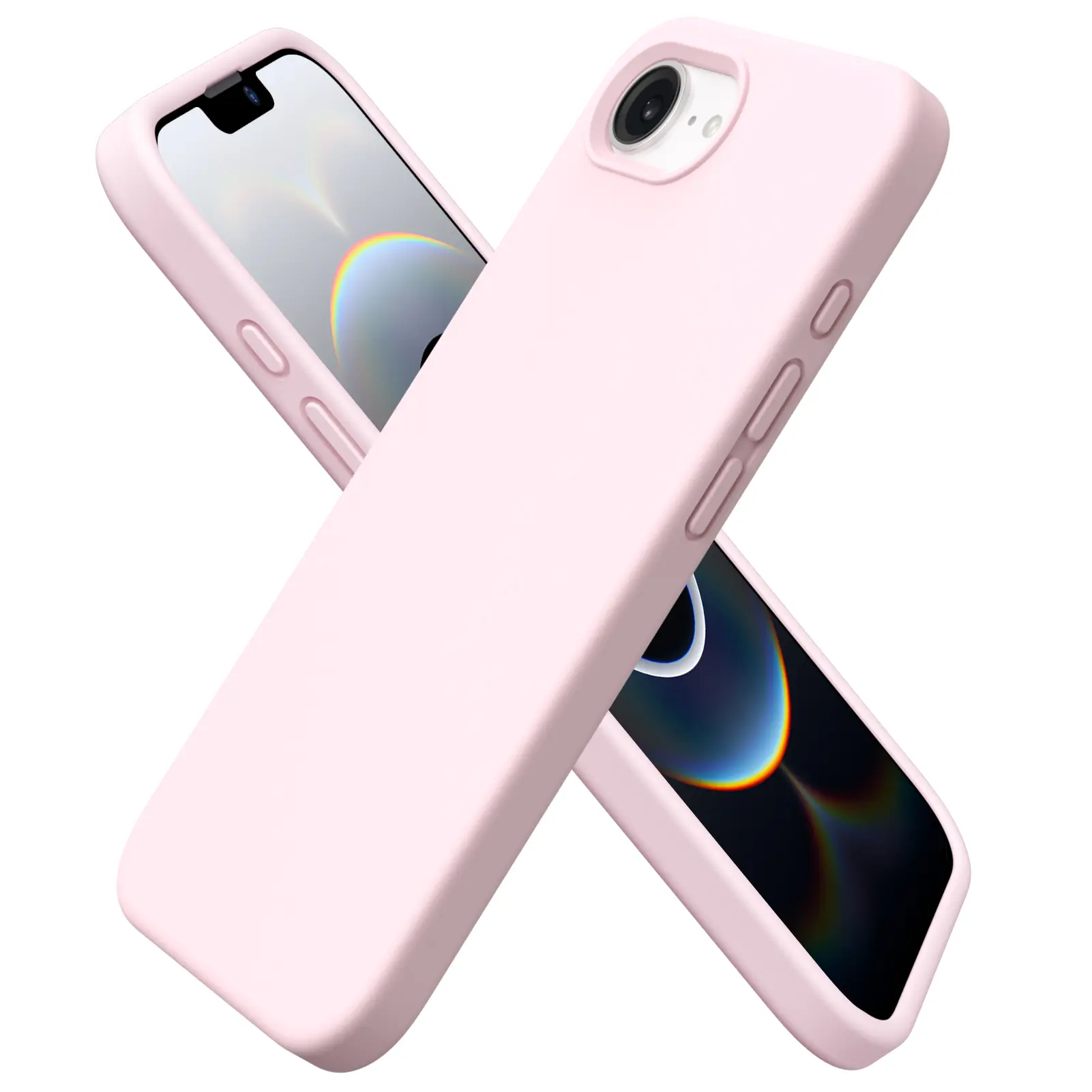 ORNARTO Liquid Silicone Case for iPhone 16e/17e  Full-Body Protection,  Shockproof, Anti-Scratch Microfiber Lining, Silky-Soft Touch Cover - TikTok  Shop