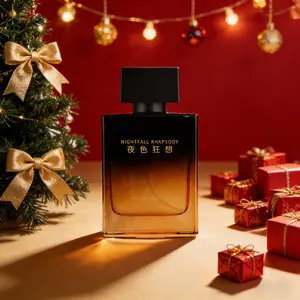Night Fantasy Men's Perfume, EDP Perfume Fragrance, Long Lasting Wooden Fragrance, High-end Packaging Light Fragrance, Elegant Scent, and Long-lasting, Suitable for Dating and Parties