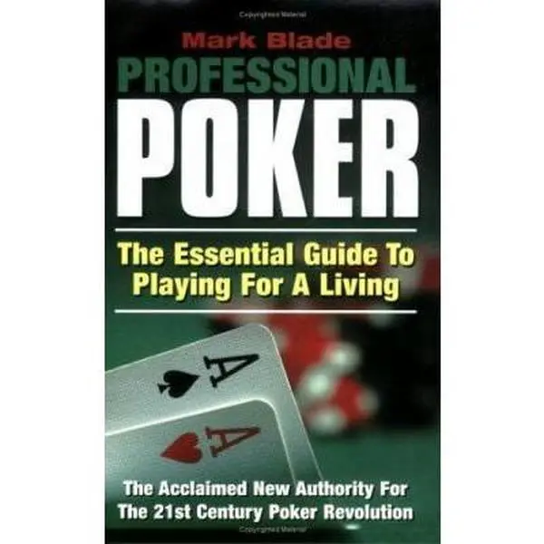 USED-PROFESSIONAL POKER by Mark Blade (Paperback)