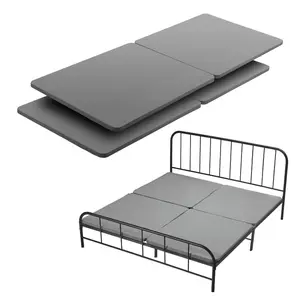 VEVOR Full Size Bunkie Board, 1.5 in Bed Board Slats with 200D Oxford Cloth, Wooden Mattress Support for Full Size Bed, Easy Assembly Support under Mattress, 2 Piece, GrayVEVOR Super Brand Day