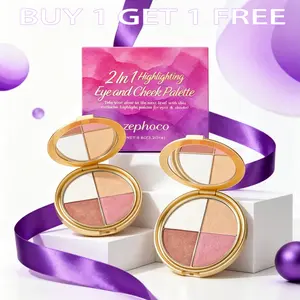 BUY 1 GET 1 FREE! Diamond Glow 4-in-1 Face Palette for a Flawless Radiant Complexion summervibes makeup outdoorfun