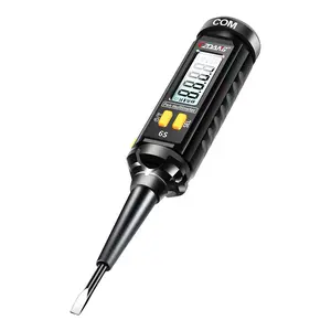 CZDANG 6s 4000 Count Pen-Type Digital Multimeter, True Rms, Backlight Display, Auto Range Test, LCD Screen, Electrician Tool