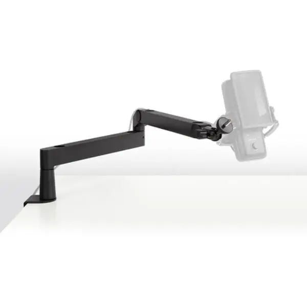Elgato Wave Mic Arm LP - Black Low Profile Adjustable Audio Recording Mount with Hidden Channel, Corsair 10AAN9901 Accessory, Threaded 1/4"-20 & 3/8"-16 Male Connectors for Gaming Broadcasting, Accessories, Gamers