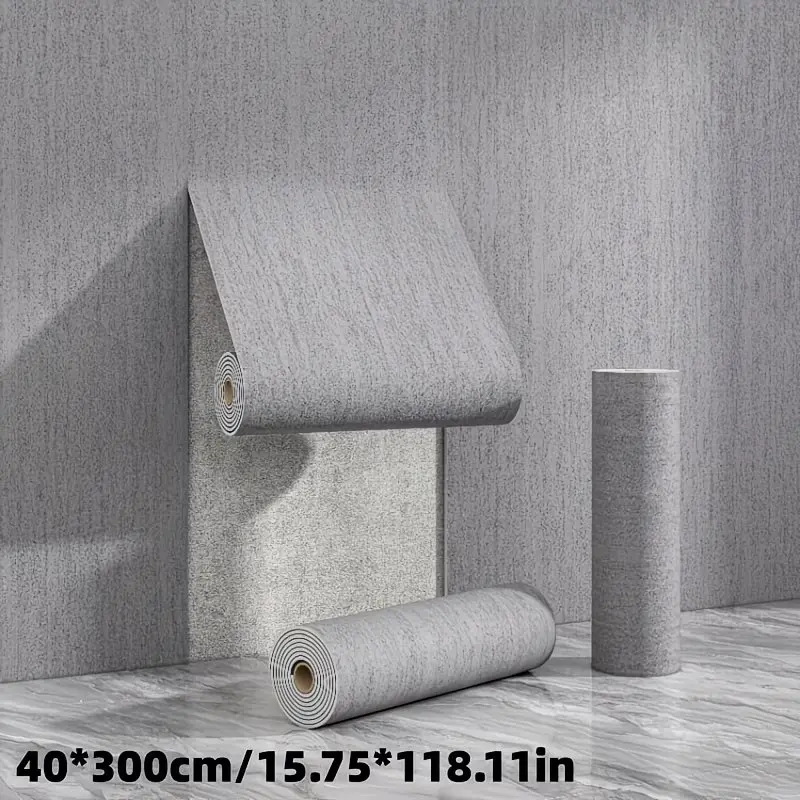 Waterproof 3D Stone Textured Peel-and-Stick Wallpaper Roll - Fake Brick Wall Stickers with Sticky Backing, Quick-to-Install Peel-and-Stick Wall Decor for Living Room Renovation, Sticker Deco, 40*300Cm
