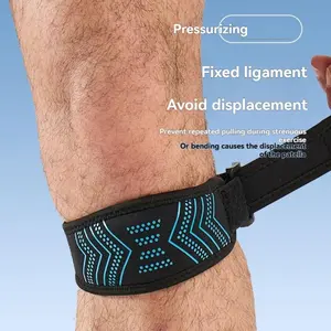 2-Pack Knee Stabilizer Support Band, Relief Knee Pain, Breathable Lightweight Patella Protector, Ideal for Sports & Fitness Activities