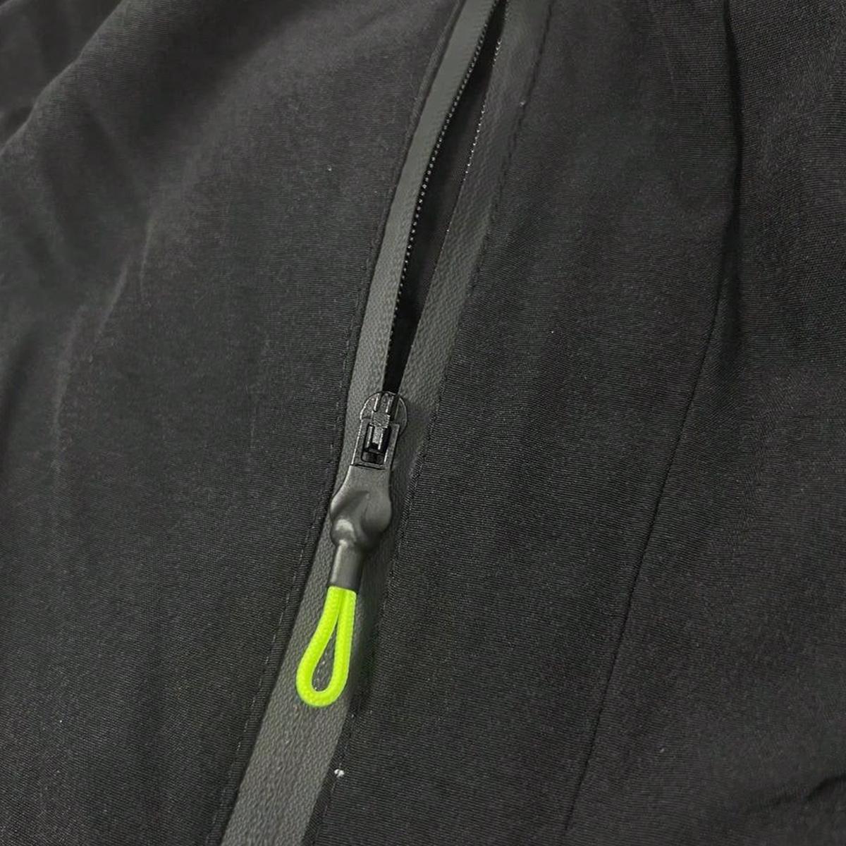 Pack of 3 unisex fashion athletic shorts featuring reflective geometric prints on both sides, a drawstring waistband, and side zipper closures.Perfect for summer wear, everyday exercise, and outdoor activities like running.