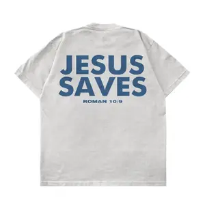 Romans 10:9 Jesus Saves Graphic Christian Tee Shirts for Men Women Unisex Christian Apparel Religious Menswear